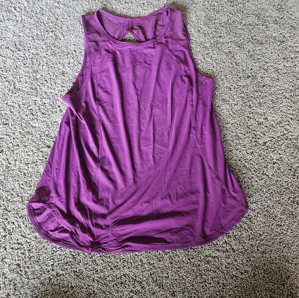 Lululemon Purple Sleeveless Top